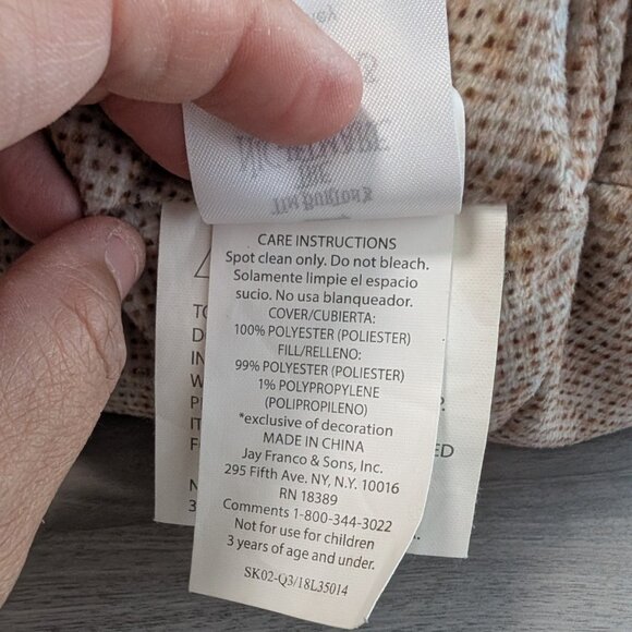 Disney The Nightmare Before Christmas Oogie Boogie Plush Stuffed Animal Pillow - Picture 8 of 8